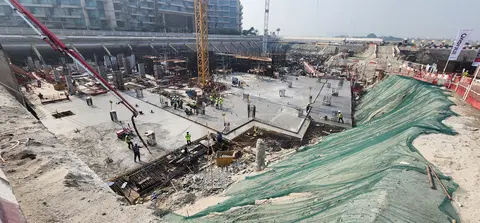 The Alba, The Palm Crescent construction progress — 1 September 2026, 8.35% complete, photo 5 of 9