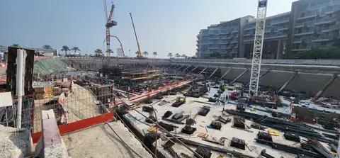 The Alba, The Palm Crescent construction progress — 1 September 2026, 8.35% complete, photo 3 of 9