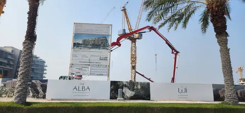 The Alba, The Palm Crescent construction progress — 1 September 2026, 8.35% complete, photo 1 of 9