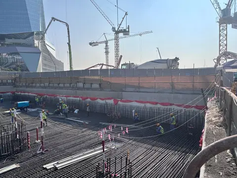 Mercer House, Uptown Dubai construction progress — 19 November 2025, 7.06% complete, photo 3 of 12