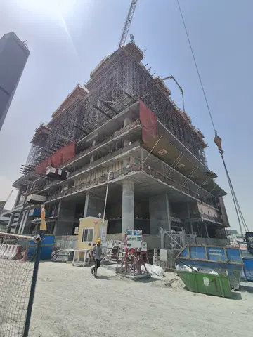 Mercer House, Uptown Dubai construction progress — 7 August 2026, 18.11% complete, photo 9 of 10