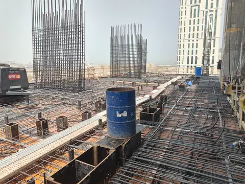 Mercer House, Uptown Dubai construction progress — 7 August 2026, 18.11% complete, photo 2 of 10