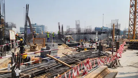 Ход строительства Rosemont Residences JVT, JVT District 2 — 23 сентября 2025, готовность 13.06%, снимок 4 из 10