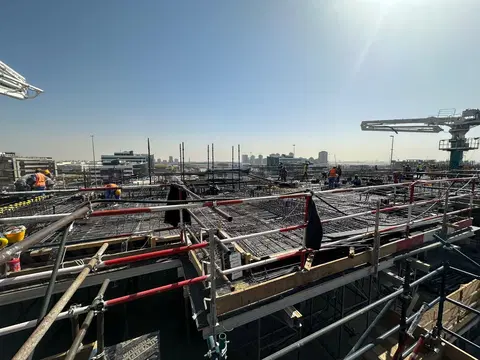 Ход строительства Rosemont Residences JVT, JVT District 2 — 2 февраля 2026, готовность 23.53%, снимок 5 из 5