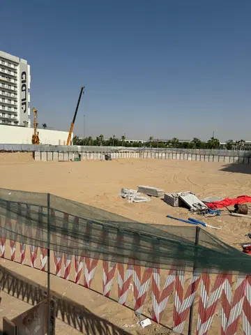 Damac Hills (2) - Elo, Damac Hills 2 construction progress — 24 April 2025, 1.19% complete, photo 4 of 4