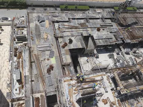 Damac Hills (2) - Elo, Damac Hills 2 construction progress — 15 April 2026, 21.50% complete, photo 5 of 6