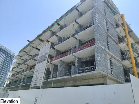 Casa Vista Residence By Golden Woods, Jumeirah Village Circle construction progress — 28 April 2025, 48.31% complete, photo 1 of 6
