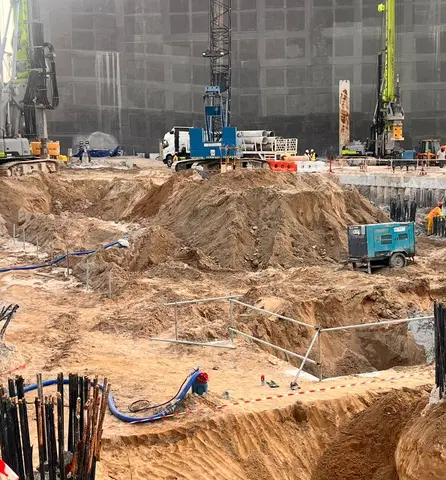 Damac City 2, Al Wasl construction progress — 9 April 2026, 5.68% complete, photo 3 of 3
