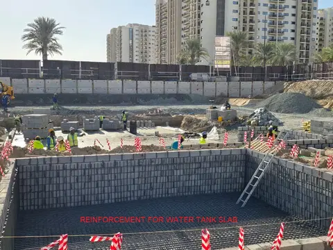 Ход строительства Ora by Nshama, Town Square — 24 января 2025, готовность 3.77%, снимок 3 из 3