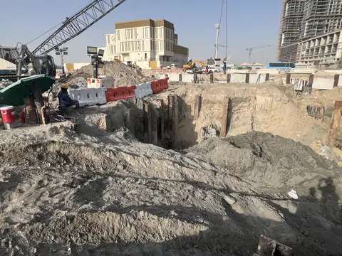 Amaal 8, Ras Al Khor Industrial Area 1 construction progress — 16 July 2026, 7.03% complete, photo 2 of 5