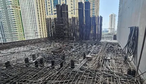 Six Senses Residences Dubai Marina, Dubai Marina construction progress — 25 September 2026, 26.66% complete, photo 3 of 10
