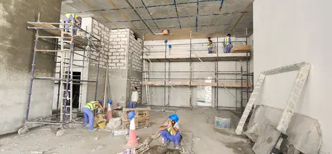 Ход строительства Edgewater Residences 2, Dubai Islands — 31 августа 2026, готовность 54,70%, снимок 9 из 11