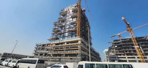 Ход строительства Edgewater Residences 2, Dubai Islands — 31 августа 2026, готовность 54,70%, снимок 4 из 11