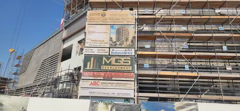 Ход строительства Edgewater Residences 2, Dubai Islands — 31 августа 2026, готовность 54,70%, снимок 2 из 11