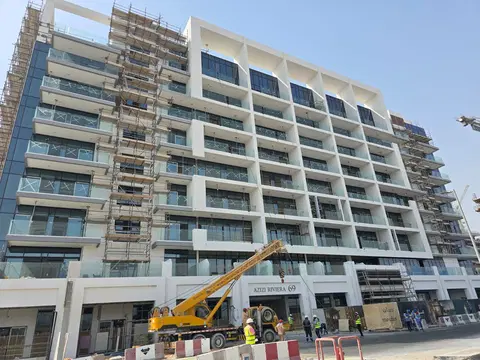Ход строительства Azizi Riviera 69, Azizi Riviera — 25 июня 2025, готовность 81.08%, снимок 3 из 6