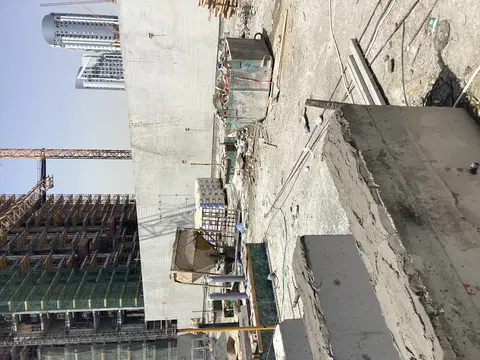 Milestone Residences, Jumeirah Village Triangle construction progress — 30 May 2025, 52.40% complete, photo 2 of 6