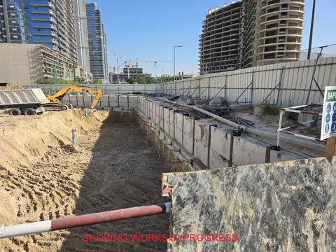 Ход строительства Diamondz by Danube, Jumeirah Lakes Towers — 11 декабря 2024, готовность 3.20%, снимок 3 из 3