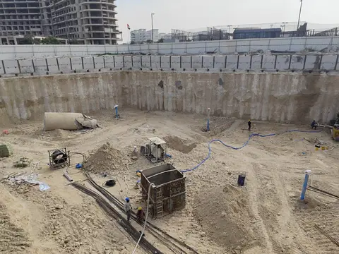 Ход строительства Diamondz by Danube, Jumeirah Lakes Towers — 9 января 2025, готовность 4.17%, снимок 3 из 3