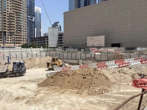 Ход строительства Diamondz by Danube, Jumeirah Lakes Towers — 3 июня 2025, готовность 6.58%, снимок 4 из 5