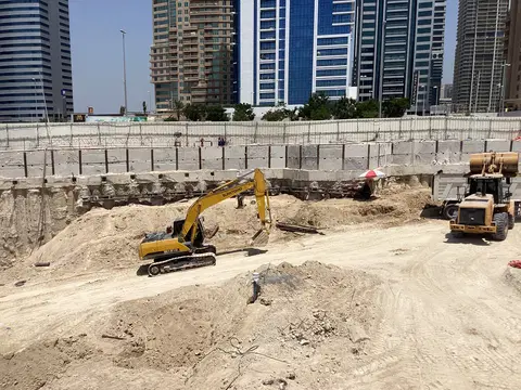 Ход строительства Diamondz by Danube, Jumeirah Lakes Towers — 3 июня 2025, готовность 6.58%, снимок 1 из 5