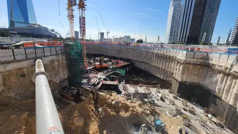 Ход строительства Diamondz by Danube, Jumeirah Lakes Towers — 22 декабря 2025, готовность 9.62%, снимок 6 из 7