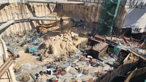 Ход строительства Diamondz by Danube, Jumeirah Lakes Towers — 22 декабря 2025, готовность 9.62%, снимок 5 из 7