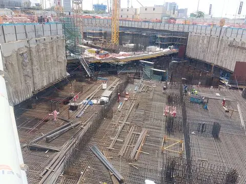 Ход строительства Diamondz by Danube, Jumeirah Lakes Towers — 1 апреля 2026, готовность 11.51%, снимок 5 из 6