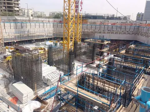 Ход строительства Diamondz by Danube, Jumeirah Lakes Towers — 1 апреля 2026, готовность 11.51%, снимок 3 из 6