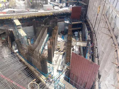 Ход строительства Diamondz by Danube, Jumeirah Lakes Towers — 1 апреля 2026, готовность 11.51%, снимок 2 из 6