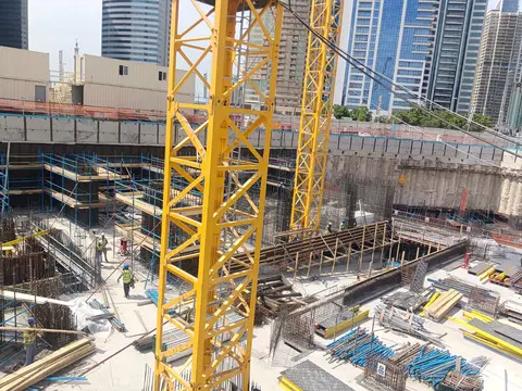 Ход строительства Diamondz by Danube, Jumeirah Lakes Towers — 1 апреля 2026, готовность 11.51%, снимок 1 из 6