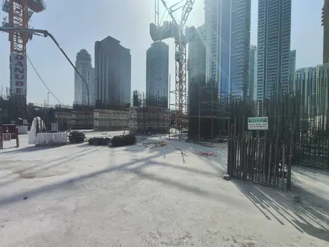 Ход строительства Diamondz by Danube, Jumeirah Lakes Towers — 20 июля 2026, готовность 16,32%, снимок 6 из 8