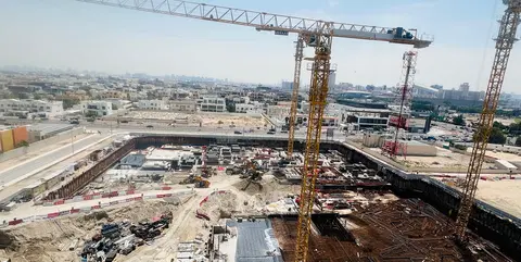 Ход строительства Riwa, Madinat Jumeirah Living — 30 апреля 2026, готовность 6.49%, снимок 7 из 7