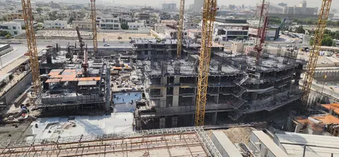 Ход строительства Riwa, Madinat Jumeirah Living — 20 июля 2026, готовность 12,52%, снимок 3 из 8