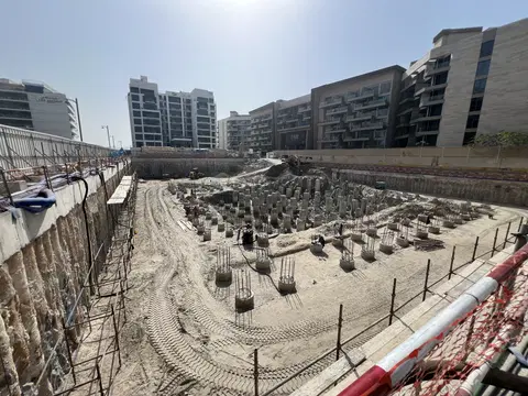 Ход строительства Vitalia By Pinnacle, The Palm Crescent — 17 февраля 2026, готовность 6.65%, снимок 2 из 3