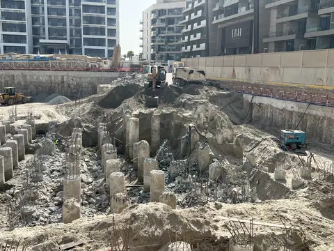Ход строительства Vitalia By Pinnacle, The Palm Crescent — 17 февраля 2026, готовность 6.65%, снимок 1 из 3