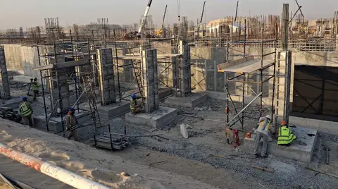 Ход строительства The Oasis - Mirage, The Oasis by Emaar — 11 ноября 2025, готовность 19.22%, снимок 7 из 9