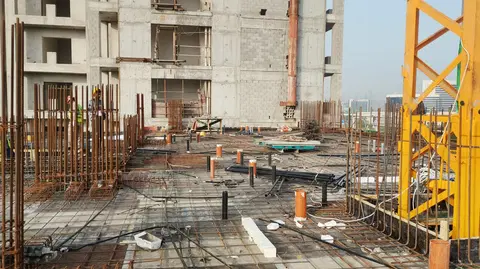 Ход строительства Creek Views, Healthcare City Phase 2 — 21 апреля 2026, готовность 21.66%, снимок 1 из 11