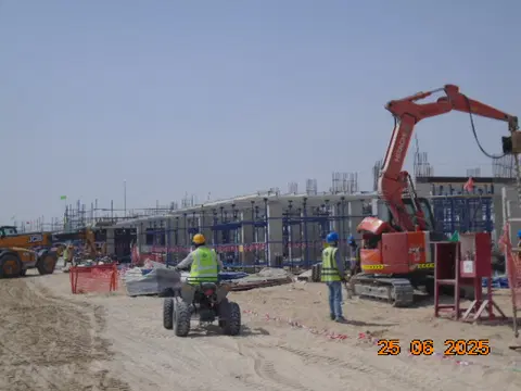 Greenway, Greenway construction progress — 25 June 2025, 7.04% complete, photo 1 of 5