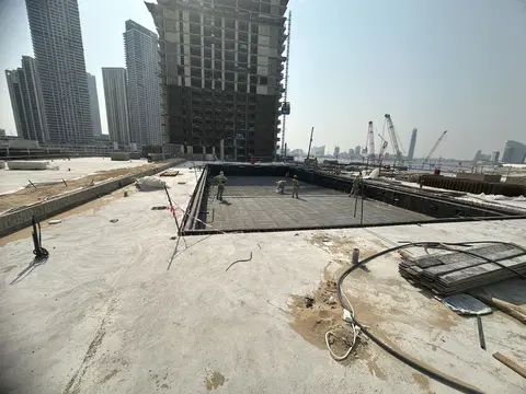 Ход строительства Valo, Dubai Creek Harbour — 25 июня 2026, готовность 66,05%, снимок 8 из 10