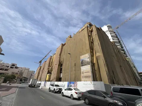 Waref Residences By Sido Development, Jumeirah Village Circle construction progress — 11 February 2026, 70.75% complete, photo 4 of 10