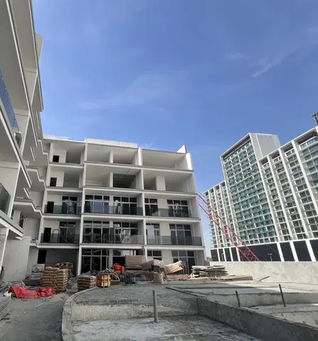 Waref Residences By Sido Development, Jumeirah Village Circle construction progress — 11 February 2026, 70.75% complete, photo 7 of 10