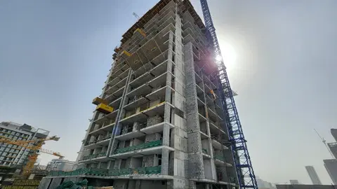 The Fifth Tower, Jumeirah Village Circle construction progress — 6 November 2025, 37.57% complete, photo 3 of 7