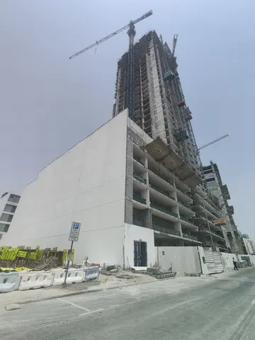 The Fifth Tower, Jumeirah Village Circle construction progress — 4 August 2026, 50.29% complete, photo 5 of 15