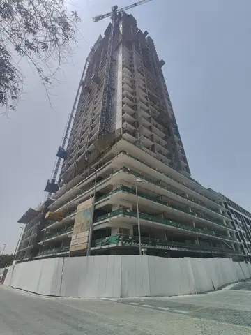 The Fifth Tower, Jumeirah Village Circle construction progress — 4 August 2026, 50.29% complete, photo 2 of 15