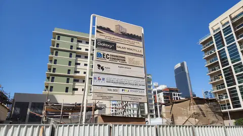Ход строительства Jardin Astral, Jumeirah Garden City — 18 мая 2026, готовность 45,13%, снимок 10 из 10
