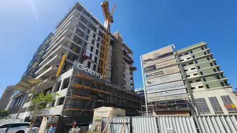 Ход строительства Jardin Astral, Jumeirah Garden City — 18 мая 2026, готовность 45,13%, снимок 7 из 10