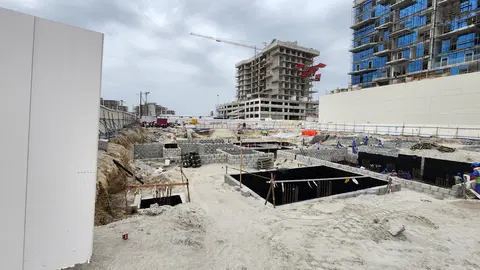 Sea Coral By Next Realty, Dubai Islands construction progress — 28 April 2026, 5.50% complete, photo 1 of 4