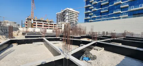 Sea Coral By Next Realty, Dubai Islands construction progress — 2 October 2026, 10.71% complete, photo 2 of 5