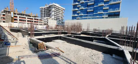 Sea Coral By Next Realty, Dubai Islands construction progress — 2 October 2026, 10.71% complete, photo 1 of 5