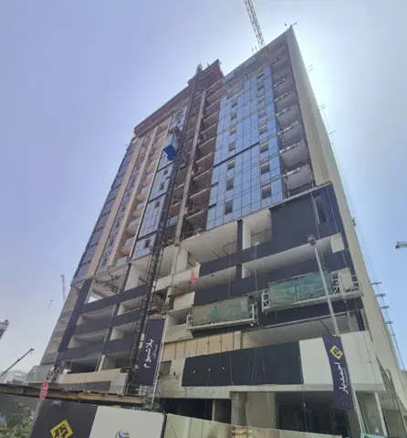 Palatium Residences, JVC District 14 construction progress — 19 June 2026, 65.66% complete, photo 12 of 19